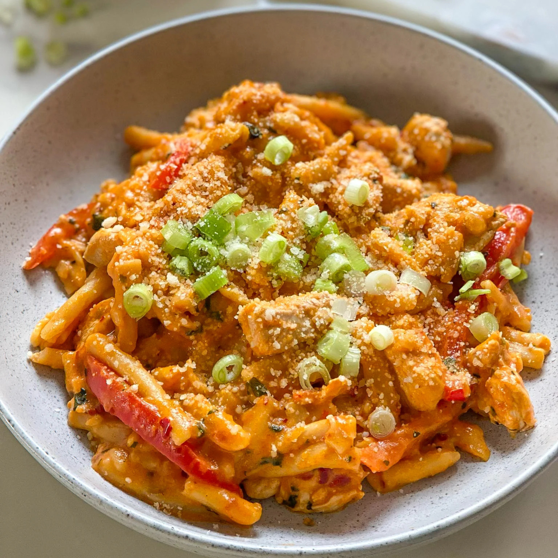 Creamy Red Pesto Pasta