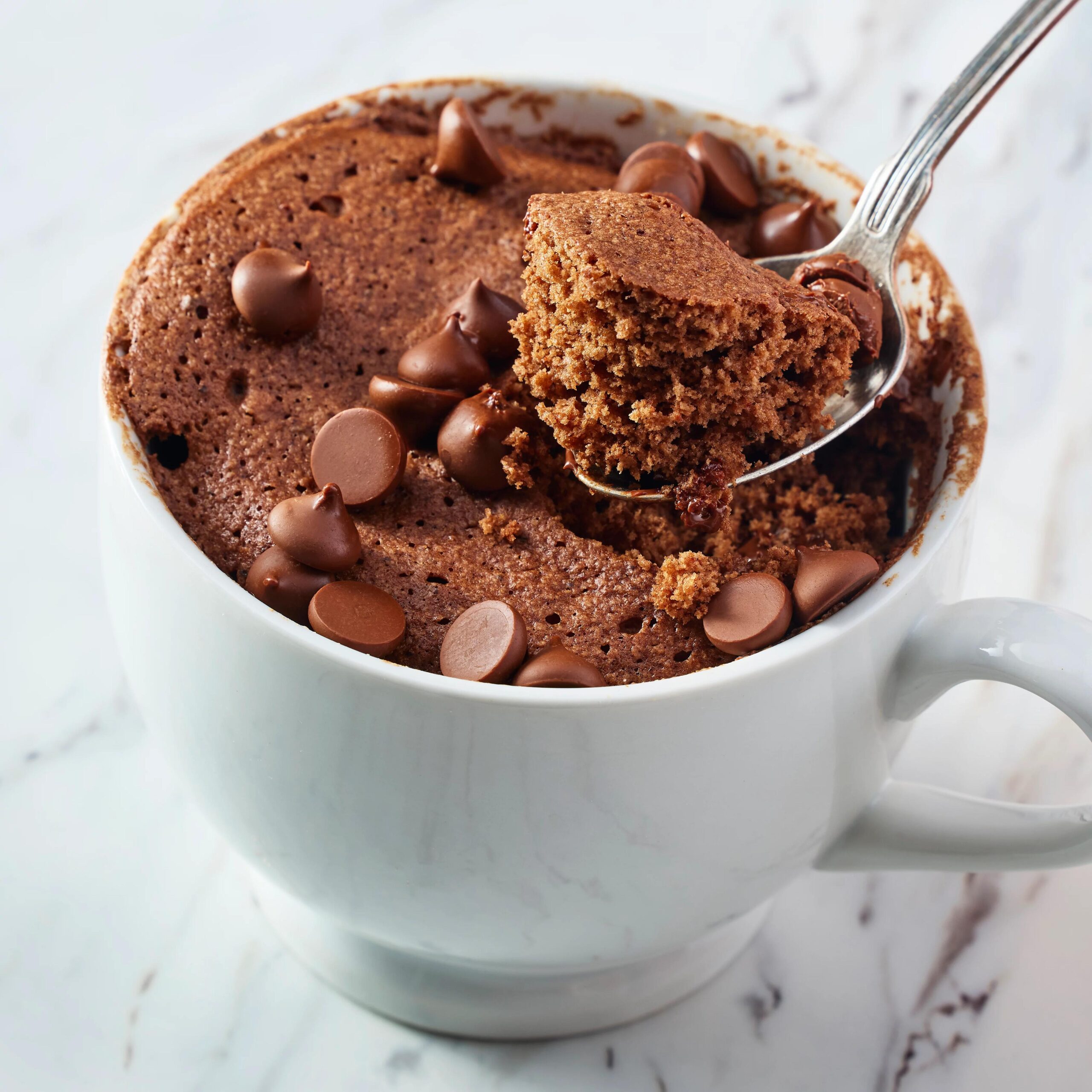 Easy Chocolate Protein Mug Cake